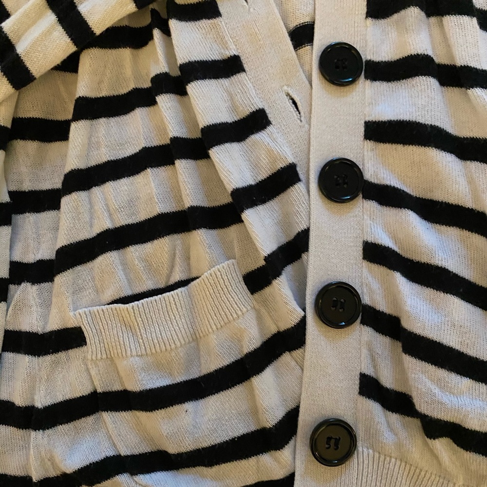 Striped cardigan